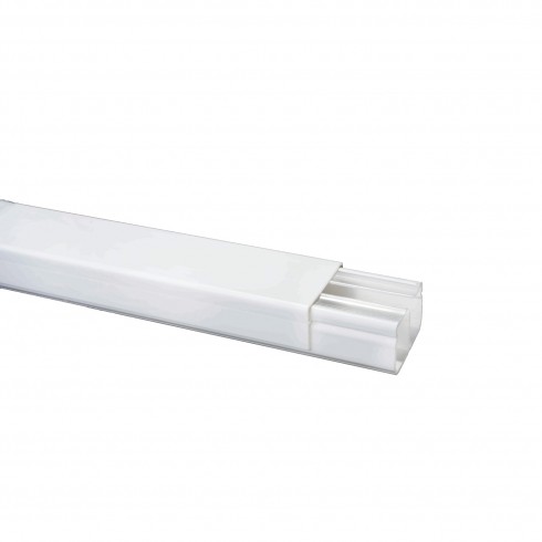CANALETA BLANCA CON DIVISION 40x25mm