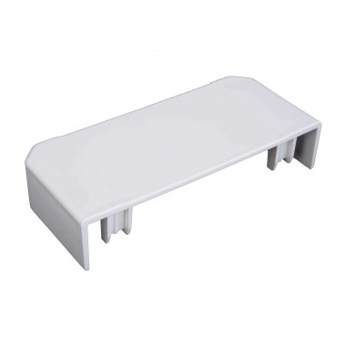 ACCESORIO TAPA FINAL, BLANCO 100x45mm