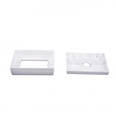 CAJA HORIZONTAL / VERTICAL BLANCA 40mm