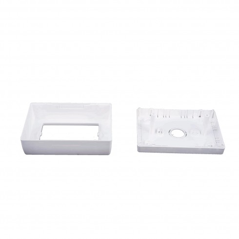CAJA HORIZONTAL / VERTICAL BLANCA 40mm