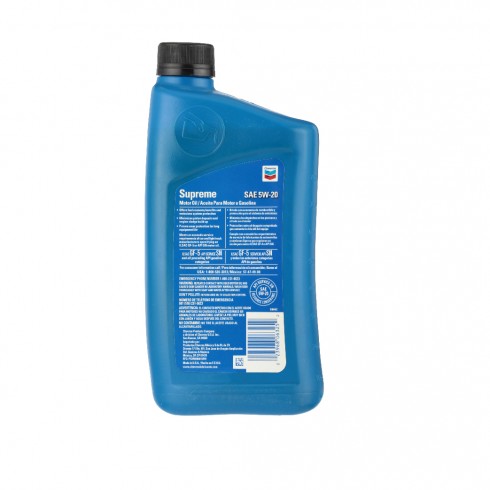 CHEVRON 5W-20 | CAJA 12 CUARTOS