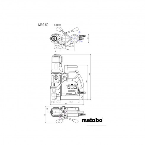 MAG 50 TALADRO MAGNÉTICO