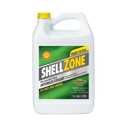 Shell Zone Coolant 50/50 Caja de 6 Galon