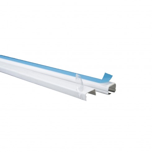 CANALETA BLANCA 20x12 CON ADHESIVO 2m