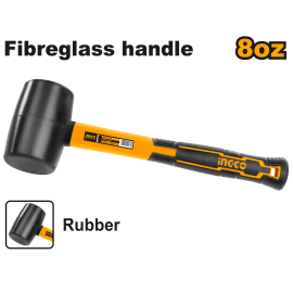 MARTILLO DE GOMA 220G 8OZ