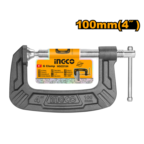 PRENSA ABRAZADERA TIPO G 4"