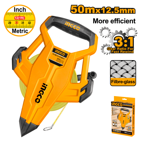 CINTA AGRIMENSOR 50M X 12,5MM