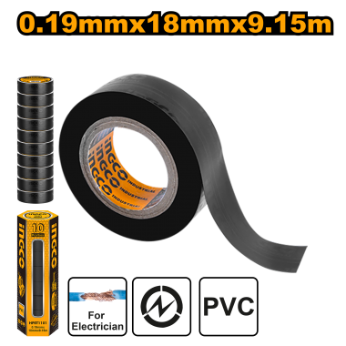 CINTA AISLANTE DE PVC | 10 UNIDADES 2