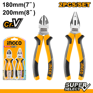 JUEGO DE ALICATES Y CORTADOR | 2 UNIDADES 2