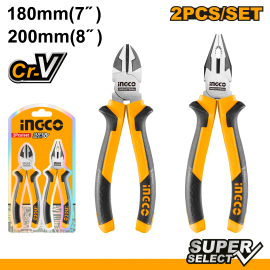 JUEGO DE ALICATES Y CORTADOR | 2 UNIDADES