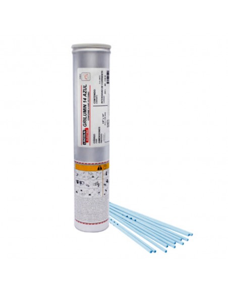 ELECTRODO GRILUMIN 1/8 X14  CAJA DE 1.50 KG