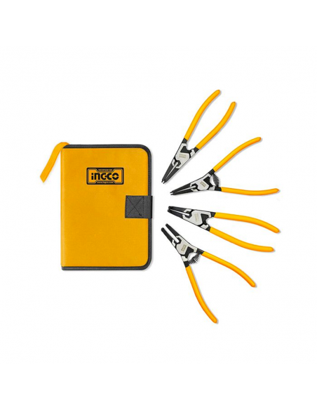 JUEGO DE ALICATES PARA ANILLOS DE SUJECIÓN | 4 UNID