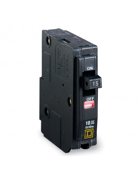 BREAKER 15 AMPS 1 POLO CON LUZ