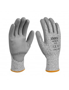 GUANTES GRIS RESISTENTE A CORTES TALLA XL 2