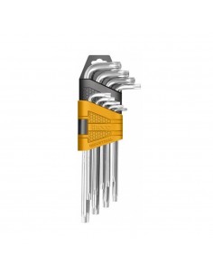 JUEGO DE 9 LLAVES TORX T10 A T50 2