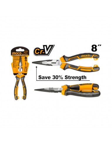 ALICATE BOCA SEMIREDONDA LARGA 200MM