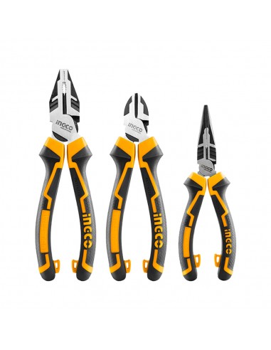 JUEGO 3 PINZAS 8" 7" 6" UNIVERSAL ALICATE PINZA