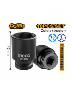 JUEGO 10 DADOS DE IMPACTO 1/2" 2