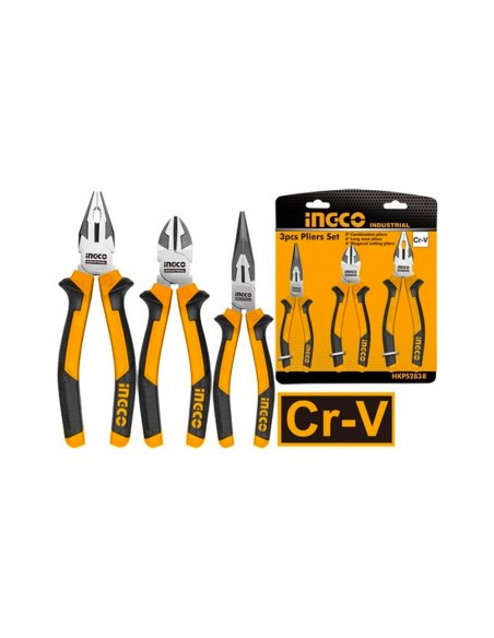 JUEGO ALICATES 8″ 6″ 6″ | 3 UNIDADES