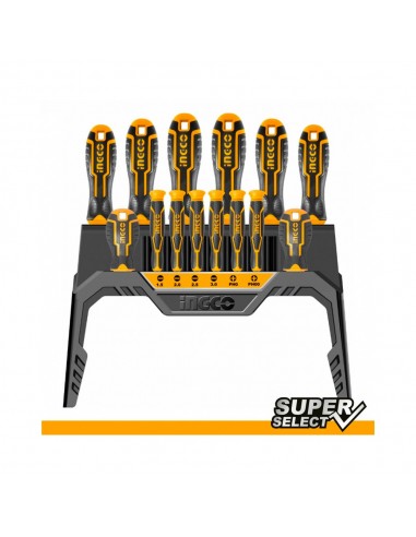 JUEGO DE DESTORNILLADORES PRECISION | 14 UNIDADES