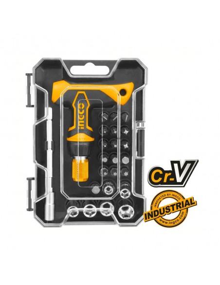 JUEGO DE DESTORNILLADOR EN T | 24 UNIDADES