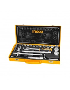 JUEGO DADOS TUBO LLAVE 24 PCS 1/2" | 24 PIEZAS 2