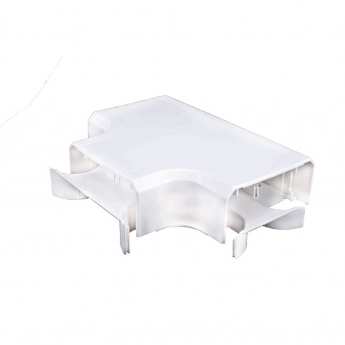 ACCESORIO DERIVACION EN T, BLANCO 100x45mm