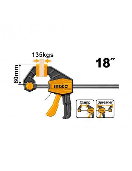 PRENSA RAPIDA RUDA 18" 135KG