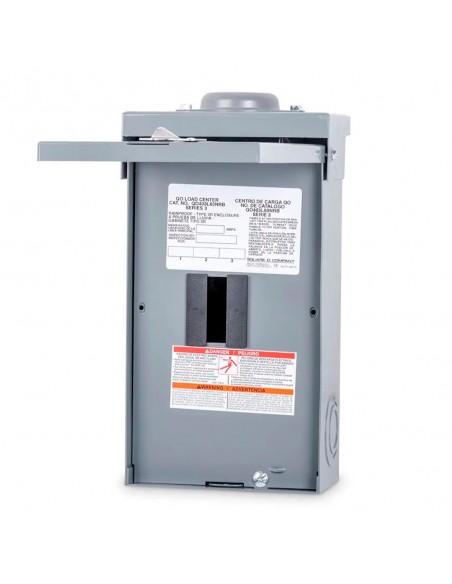 CENTRO DE CARGA TRIFASICO INTERPERIE 3 ESPACIOS