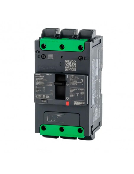 DISYUNTOR POWERPACT 20A 3 POLOS I-LINE
