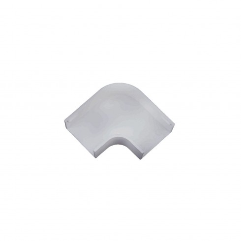 ACCESORIO ANGULO PLANO BLANCO 13x7mm