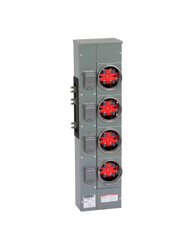 MODULO DE 4 MEDIDORES 125 AMPS