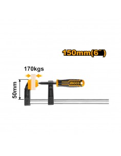PRENSA ABRAZADERA SARGENTO TIPO F 50X150MM 2