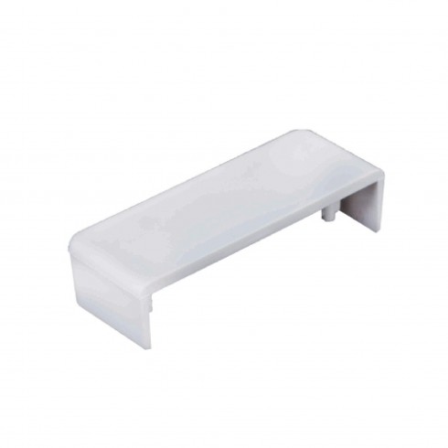 ACCESORIO TAPA FINAL, BLANCO 32x12mm