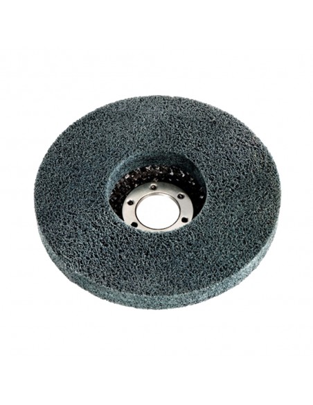 DISCO ABRASIVO DE VELLÓN COMPACTO "UNITIZED" 125x22,23mm