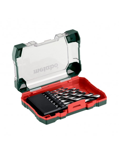 ESTUCHE DE BROCAS PARA MADERA INSERCIÓN HEXAGONAL 8 PIEZAS