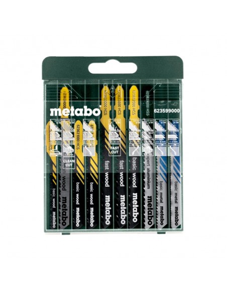 JUEGO DE HOJAS PARA SIERRAS DE CALAR - SP 10 PIEZAS