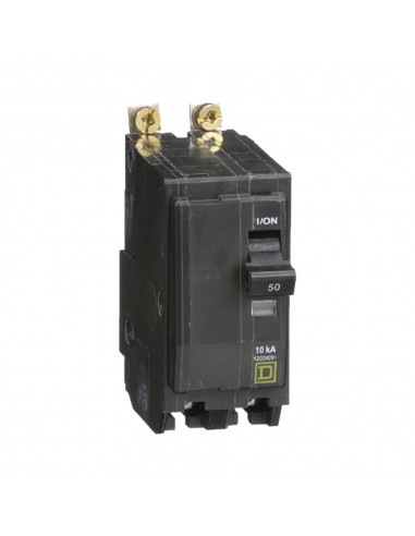 SQUARE-D BREAKER ATORNILLABLE 2 POLOS, 50A, 120/240V