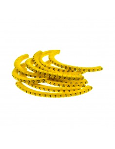 MARCADOR PARA CABLE TIPO ANILLO | CAJA 100 UNIDADES
