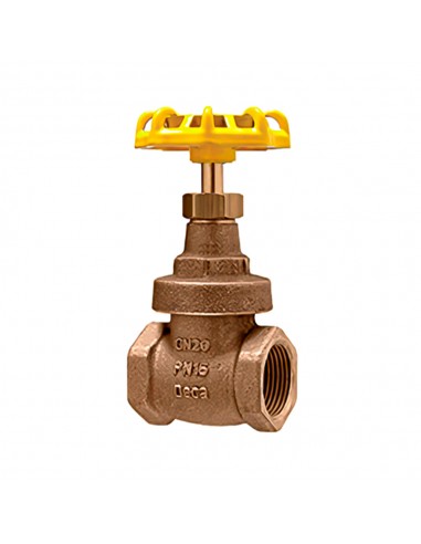 VALVULA / LLAVE REGISTRO DE GAVETA BR 1/2 DN15