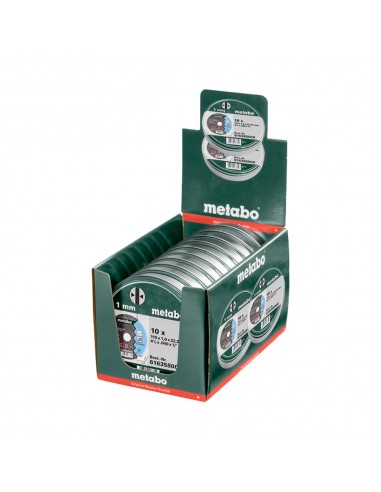 DISCOS CORTE LATA 10 UNIDADES DE 4 1/2" METABO...