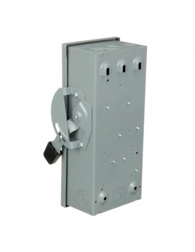 INTERRUPTOR DE SEGURIDAD USO GENERAL 60 AMPS...