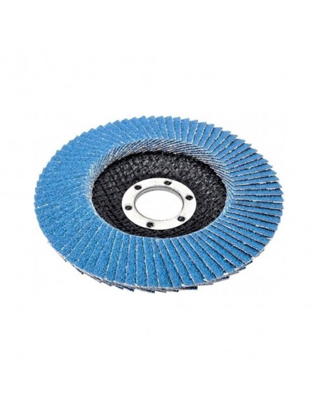 DISCO ABRASIVO DE LÁMINAS 115mm P 120 | CAJA 10 UNID