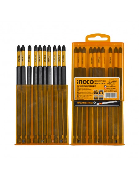 JUEGO DE PUNTAS DE IMPACTO 150MM | 10 PIEZAS