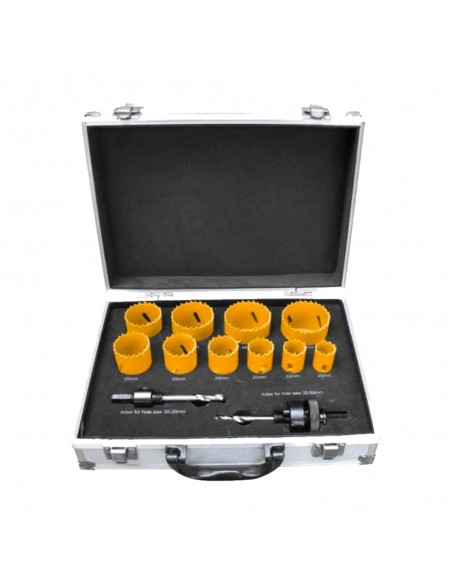 JUEGO DE SIERRAS DE ORIFICIO BIOMETALICO