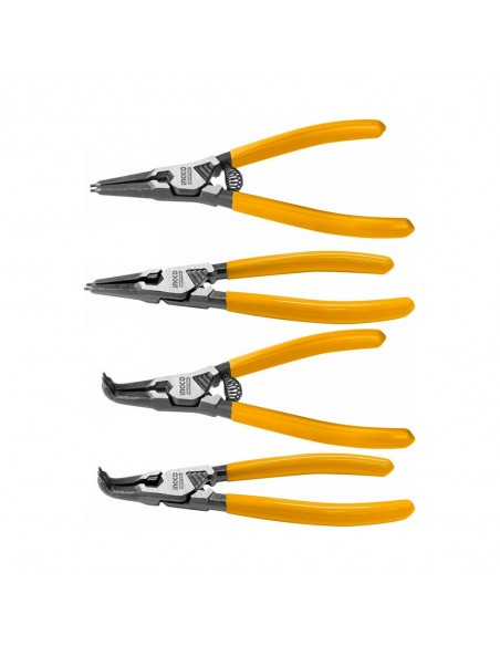JUEGO DE ALICATES PARA ANILLOS DE SUJECIÓN | 4 UNID