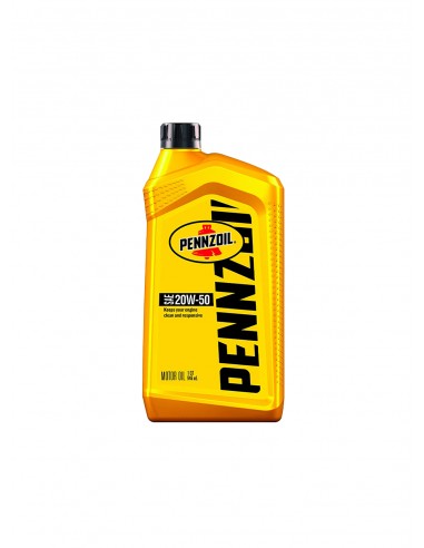 PENNZOIL SAE 20W-50 MINERAL | CAJA 6 CUARTOS