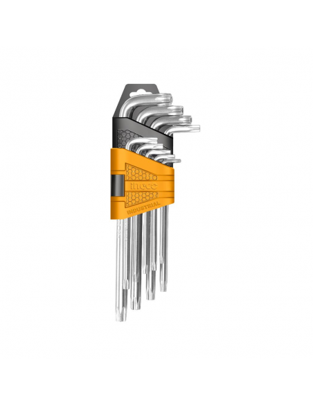 JUEGO DE 9 LLAVES TORX T10 A T50