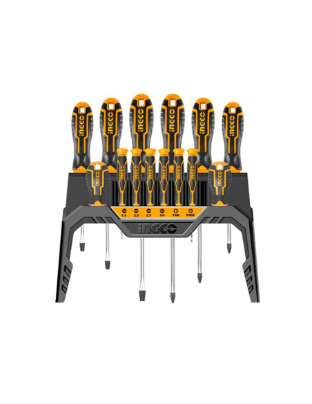 JUEGO DE DESTORNILLADORES PRECISION | 14 UNIDADES