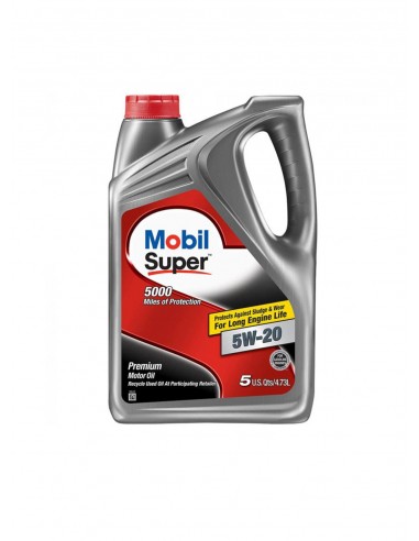 MOBIL SUPER 5W-20 GARRAFA | CAJA 3 UNIDADES